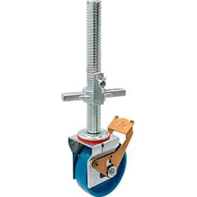MONTO®+STABILO® Professionele wielenset, 4 delen, voor werksteiger, in hoogte verstelbaar, Ø 150 mm