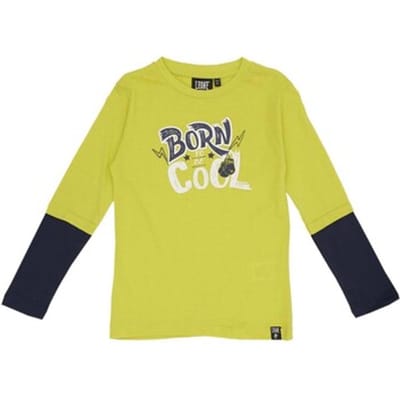 T-Shirt Lange Mouw Leone 1947 Boy Long Sleeves Welcome
