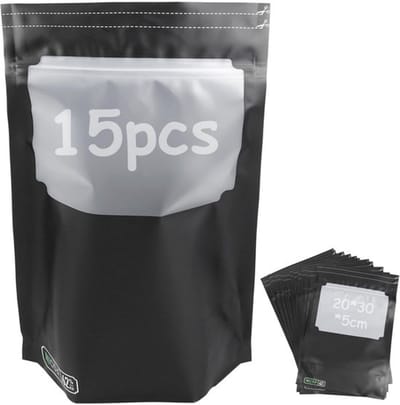 Dailygoods- Opbergzakken 15 stuks - Herschrijfbaar - Vochtcontrole