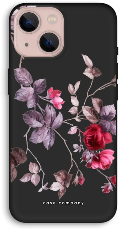 Case Company® - Hoesje geschikt voor iPhone 13 hoesje - Mooie bloemen - Biologisch Afbreekbaar Telefoonhoesje - Bescherming alle Kanten en Schermrand