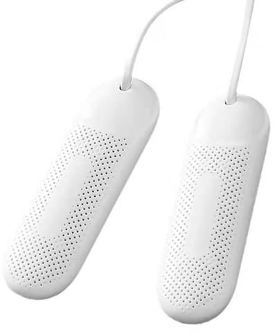 DMG Supply Schoenendroger - Wit - Compact - Voor Sneakers en Werkschoenen - 12W - Schoenverfrisser