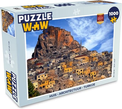 Puzzel Huis - Architectuur - Turkije - Legpuzzel - Puzzel 1000 stukjes volwassenen