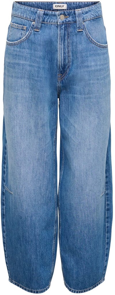 ONLY Loose fit ONLFRANKIE High waist Barrel fit Enkel lengte Jeans