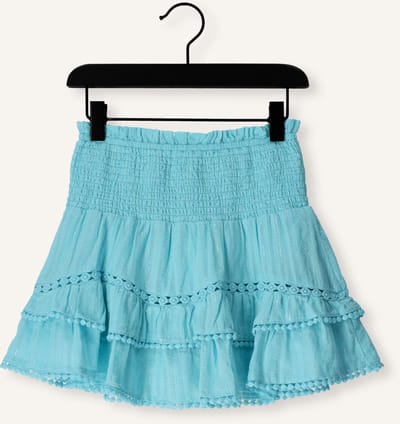 Ai&Ko Billi Lurex Co 503 G Meisjes - Korte rok - Lichtblauw - Maat 152