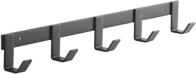 SOTECH Blackline ALBA (klein) Haakarm 450 mm met 5 haken zwart gepoedercoat Kapstok Kapstokhaken