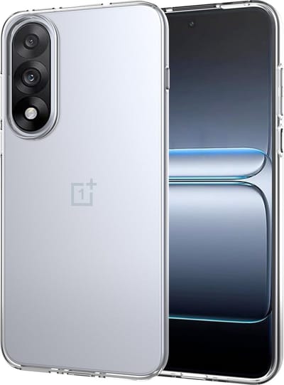 Just in Case hoesje geschikt voor OnePlus Nord 5 Hoesje Siliconen - Flexibele Case - Transparant