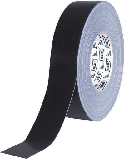 Deltec Gaffa Tape Pro 38mm x 50m Mat Zwart