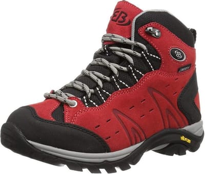 Brütting wandelschoenen voor dames Mount Bona High - Rood - Zwart