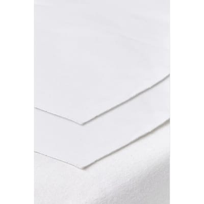 Meyco Baby bedzeil wieg - 2-pack - white - 40x50cm