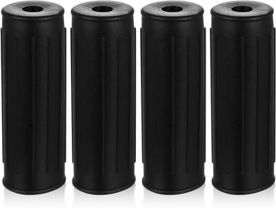Set van 4 Vervangende Tuinwielwagen Handvatten, 30mm Binnen Diameter, Zachte Rubber Grip, Antislip en Duurzaam