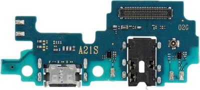 Oplaadpoort Flexkabel Geschikt voor Samsung A21s – Premium – Groen