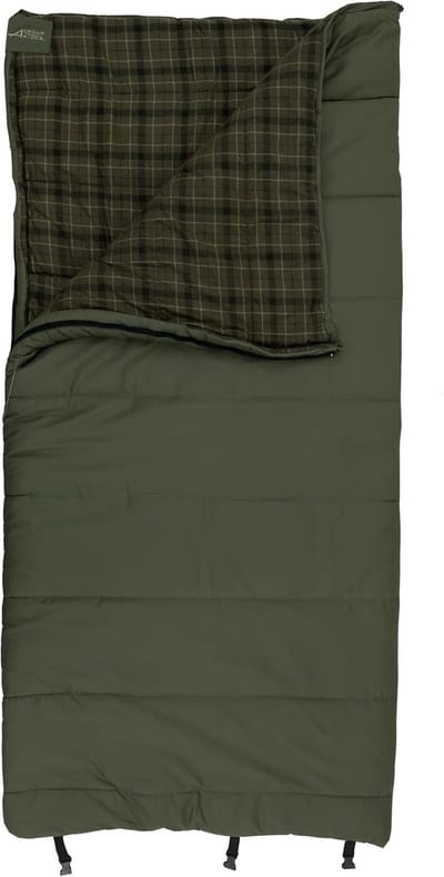 Comfortabele Kampeer Slaapzak - Warmte-isolerend met Katoen Flanel Voering