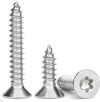 50 Pieces M4x20mm Torx Wood Screws Place Screws Countersunk Head - ShopVlot