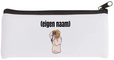 Akyol - fotograaf vrouw met eigen naam Etui - Fotograaf - fotografen - leuk cadeau voor iemand die houd van foto's maken - cadeau - kado - 20 bij 9 cm