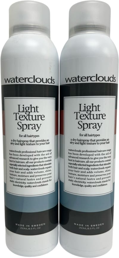 2 x Waterclouds Light Texture Spray á 250 ml