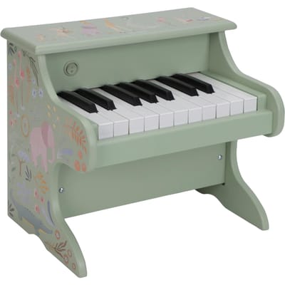 Little Dutch Houten piano - Groen FSC - Safari Friends