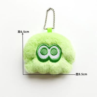 Kawaii Octopus Pluche Sleutelhanger Speelgoed Kleurrijke Octopus Pluche Poppen Zachte Rugzak Hanger Kinderen Cadeaus Schattige Zee Dieren Pluche Speelgoed grasgroene kleur