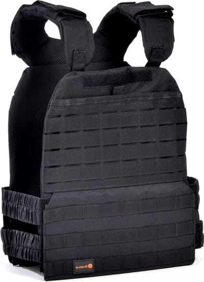 Gewichtsvest 15 kg Pro - Zwart - Unisex - één maat gewichtsvest