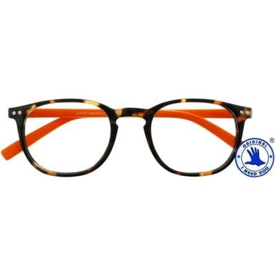Leesbril I Need You +3.00 dpt Junior Selection bruin-oranje