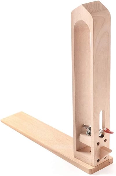 Lederen Hand Stitching Craft Tafel Veters Desktop Naaibenodigdheden Pony Paard Klem Houder Tool voor DIY Naaien Stitching Veters Carving Suturing (Geen Leer)