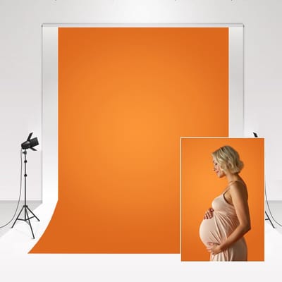 Dailygoods- Fotoachtergrond Licht Kleurverloop - Achtergrond Fotografie - Achtergrondsysteem - Microfiber - Huidvriendelijk Materiaal - 1.5x2.2m