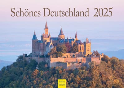 Wandkalender Duitsland 2025 DIN A3 met Prachtige Natuur en Steden