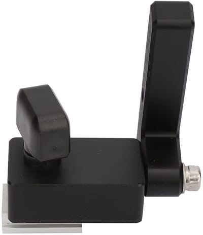 Dailygoods- T-sleuf Verstek - Houtwerk T-sleufverstek - Verstekrail - Glijdende Begrenzing - Bakelieten Materiaal - Snelle Handgreep - Houtbewerkingsaccessoire