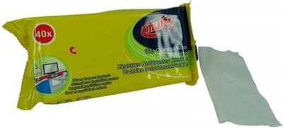 Multy Schoonmaakdoekjes nat pak a 40st