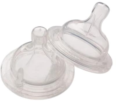 Klean Kanteen Babyflesspeen - Medium - Gezonde Mondontwikkeling - Anti-Koliek Design - Dubbel Ventiel