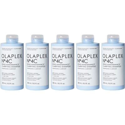 5x Olaplex No.4C Bond Maintenance Clarifying Shampoo 250ml