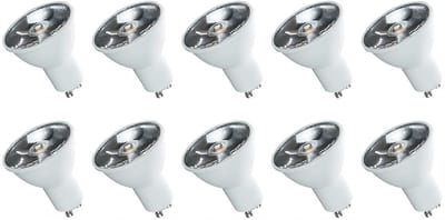 Spectrum LED Lamp GU10 6W - 230V - 430 Lumen - 3000K Warm Wit - Gezellig licht - Energiezuinig - 10 stuks