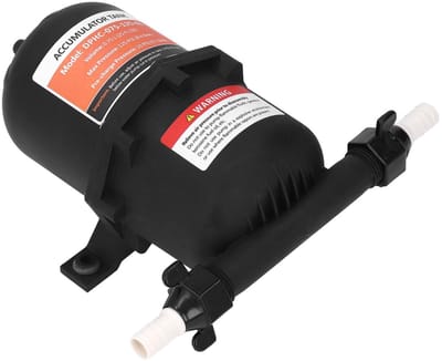 Allecto - Accumulatortank Waterdrukpomp - Systeembuffer voor RV-boten - 0,75L - 125PSI - Betrouwbaar en compact - Ideaal voor waterdrukbeheer - Ges...