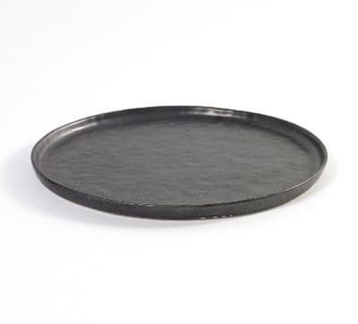 Serax Pure by Pascale Naessens – Bord Medium - Ø28cm x H1,6cm - Zwart