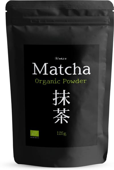 Ikimasu - Matcha 125 Gram - Biologisch - Volle smaak - Culunary Thee Poeder - Starter set