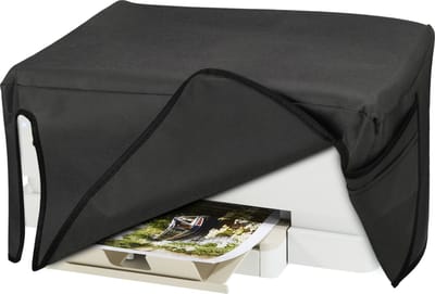 kwmobile hoes geschikt voor HP Envy Inspire 7220e / Inspire 7255e - Beschermhoes voor printer - Stofhoes in donkergrijs