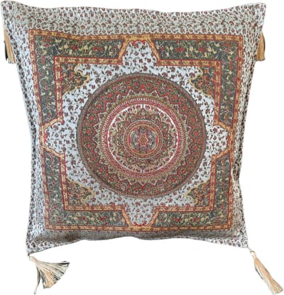 Kussenhoes 43x43 cm | Authentieke Turkse Motieven | Luxe Chenille Stof