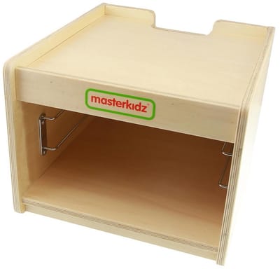 Masterdkiz Kleine Kast Voor Het Opbergen Van Handige Educatieve Borden Voor 3 Borden