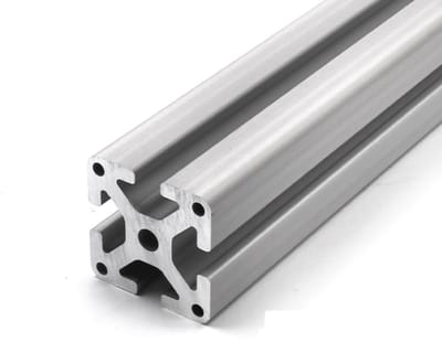 Aluminium profiel - Montage systeem - Constructie bouwen - I-type groef 10 - 730mm lengte - Blank geanodiseerd