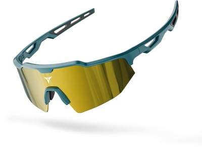 Breaking Limits Polariserende Sport Zonnebril - Fietsbril & Hardloopbril - UV400 Bescherming - Ultralicht - Groen