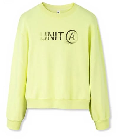 Anta Dance Sweatshirt Geel M Vrouw