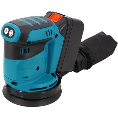 125mm borstelmotor snoerloze excentrische schuurmachine hout slijper elektrische auto polijstmachine multifunctionele hout veelkleurig
