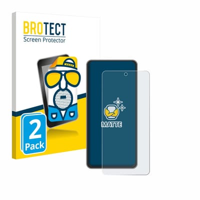 BROTECT - Screenprotector voor realme GT 7T - Folie Beschermfolie matte 2 Stuks