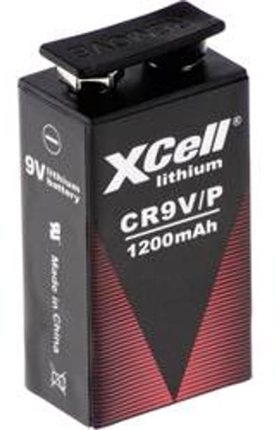 XCell CR9V/P 9V batterij (blok) Lithium 1200 mAh 9 V 1 stuk(s)