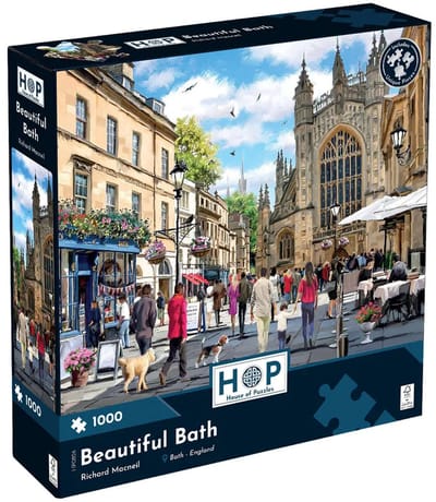 House of Puzzles legpuzzel Beautiful Bath 1000 stukjes stadsgezicht.