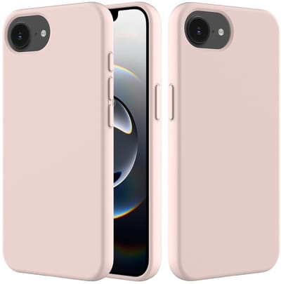 Coverup Hoesje - Geschikt voor iPhone 16e / 17e Hoesje - Coverup Liquid Colour Back Cover - Soft Amber
