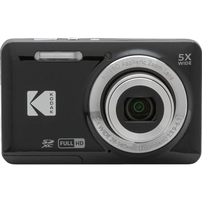 Kodak Pixpro FZ55 Friendly Zoom Digitale camera 16 Mpix Zoom optisch: 5 x Zwart Full-HD video-opname, HDR video, Geïntegreerde accu