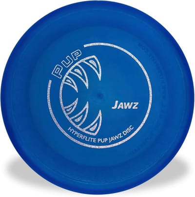 Hond Frisbee - Vliegende Schijf - Hondenspel Buiten - Extra Duurzaam Ontwerp - 17.8 cm Diameter - Blauw