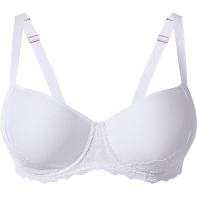 ESMARA Dames spacer-bh - plus size (wit, 90C)
