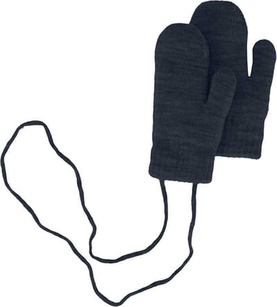 Unisex baby knit wanten navy 0-2 jaar