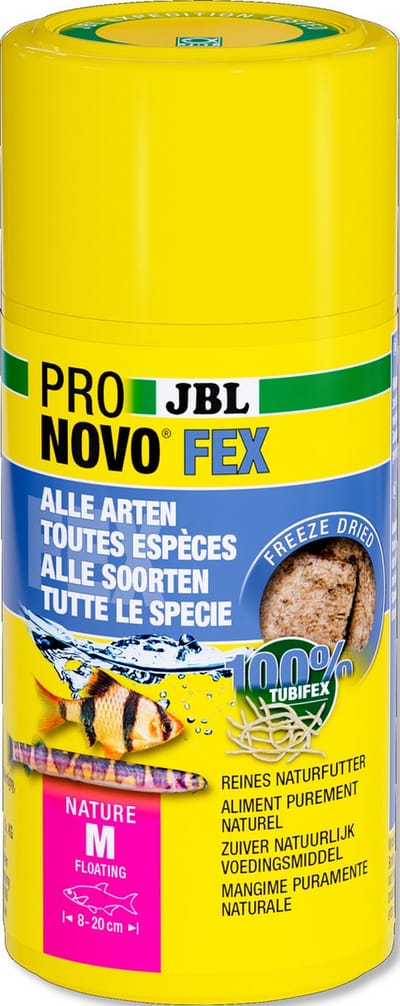 JBL ProNovo Fex - Gevriesdroogde tubifex 250ML